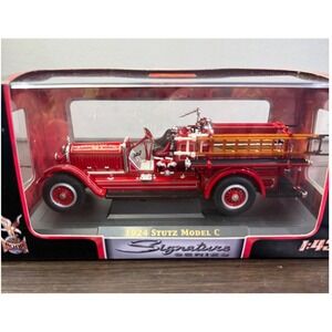 Yat Ming Road Signature 1924 Stutz Model C Fire Engine Diecast 1:43 Red 43006
